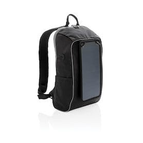 Rucksack mit Solar-Panel, PVC-frei, schwarz