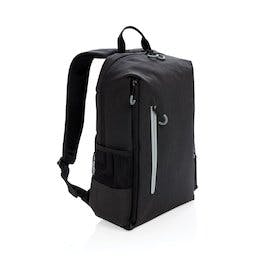 Lima 15,6" RFID & USB Laptop-Rucksack, PVC-frei, schwarz