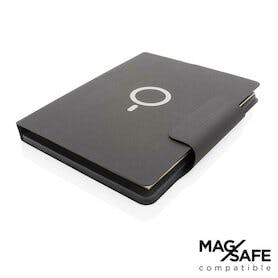 Artic magnetisches 10W Wireless Charging A4 Portfolio, schwarz