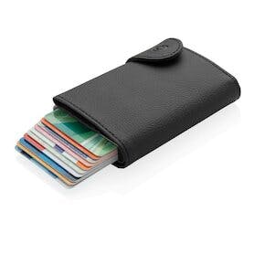 C-Secure XL Kartenhalter mit Geldscheinfach, schwarz