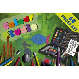 Kinder-Zeichenset Color-Studio aus Kunststoff