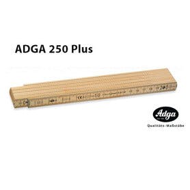 ADGA 250 plus Holzgliedermaßstab 2m